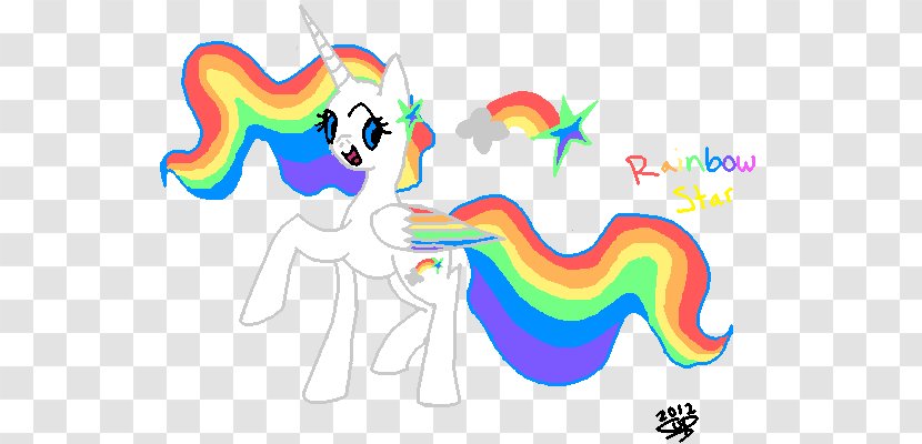 Rainbow Dash Pony Winged Unicorn DeviantArt - Heart - Stars Transparent PNG