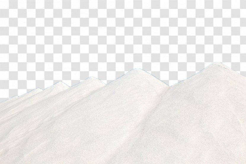 Textile - White - Salt Mountain Transparent PNG