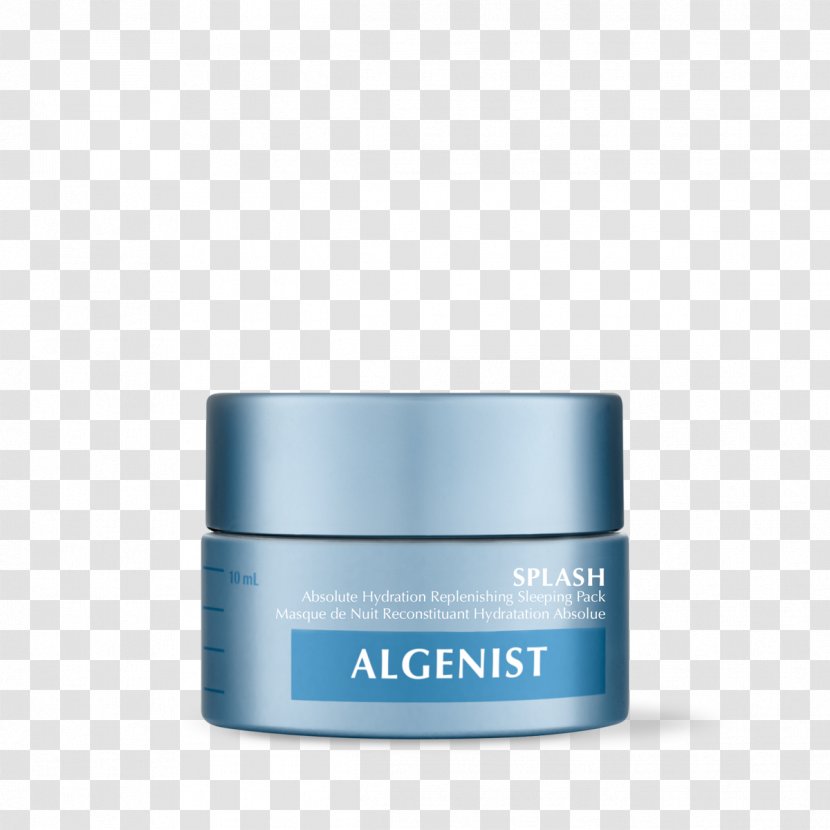Algenist GENIUS Ultimate Anti-Aging Cream Skin Care POWER Recharging Night Pressed Serum - Antiaging - Lotion Splash Transparent PNG