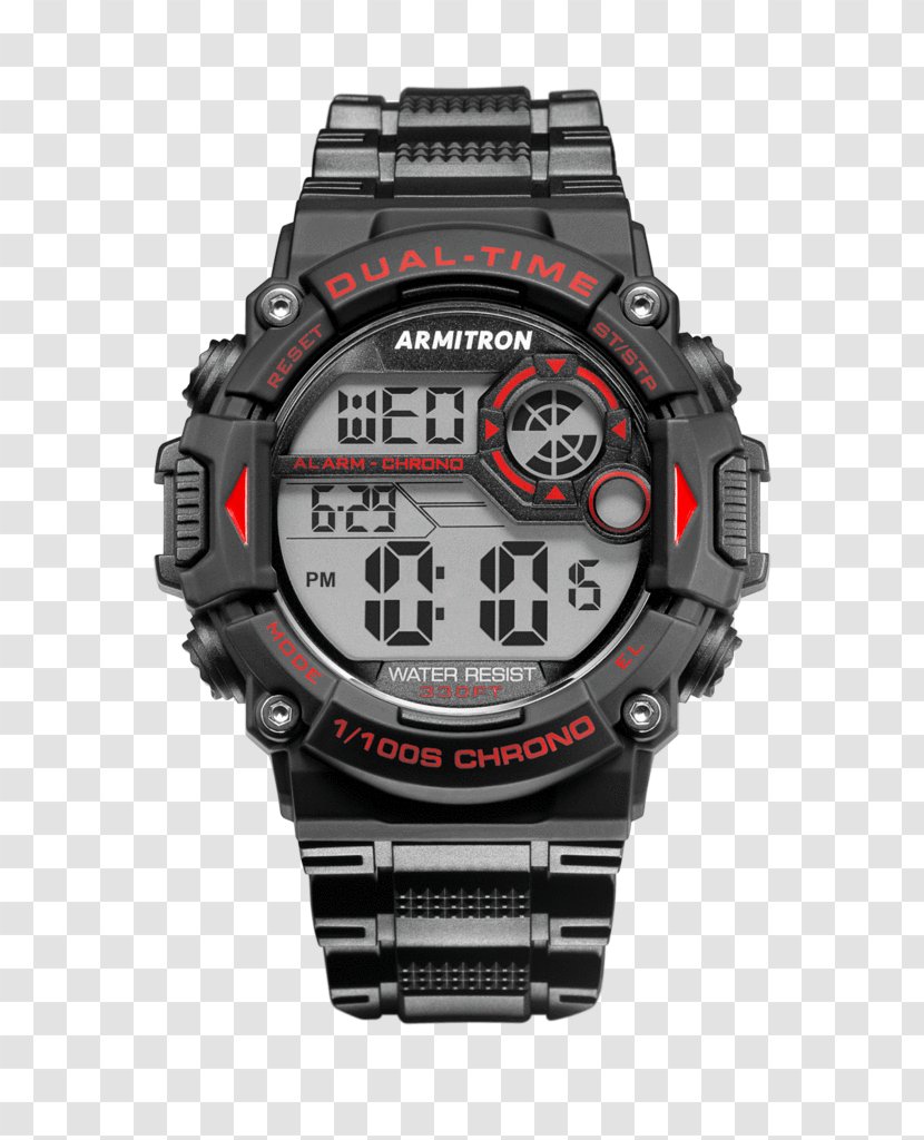 Watch Strap Armitron Chronograph Digital Clock - Sport Transparent PNG