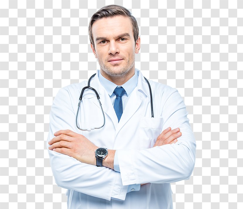 Medicine Physician Stethoscope Clinic Male - White Collar Worker - Neck Transparent PNG