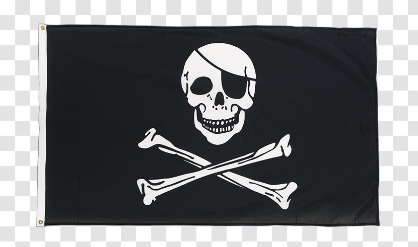 Jolly Roger Flag Piracy Skull And Crossbones East Carolina Pirates Football - International Maritime Signal Flags Transparent PNG