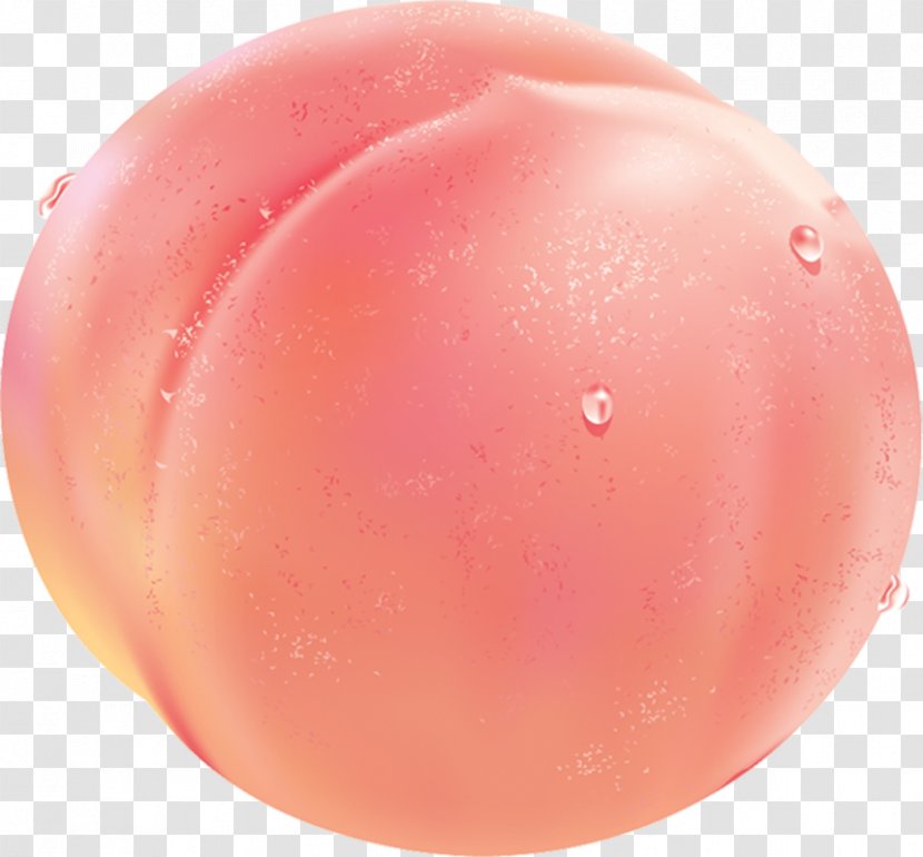 Sphere Fruit - Orange - Peach Transparent PNG
