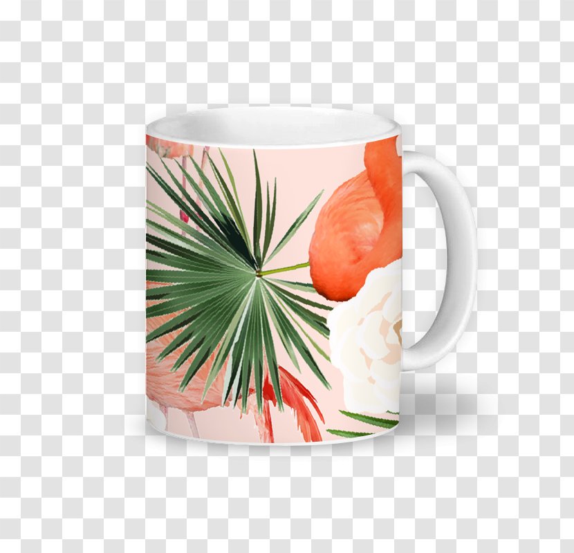 Mug Guava Coffee Cup Orange - Poster - Blush Floral Transparent PNG