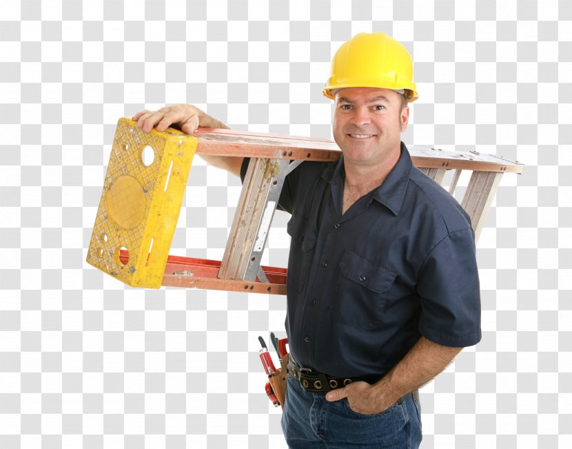 Ladder Architectural Engineering Construction Worker Stock Photography Laborer - Wall Transparent PNG