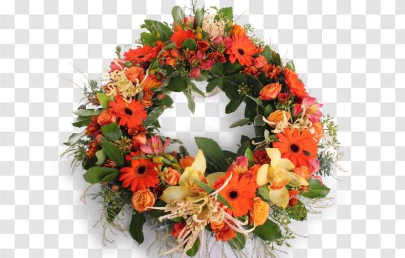 Floral Design Wreath Flower Coroane Funerare Bucuresti - Garland Transparent PNG