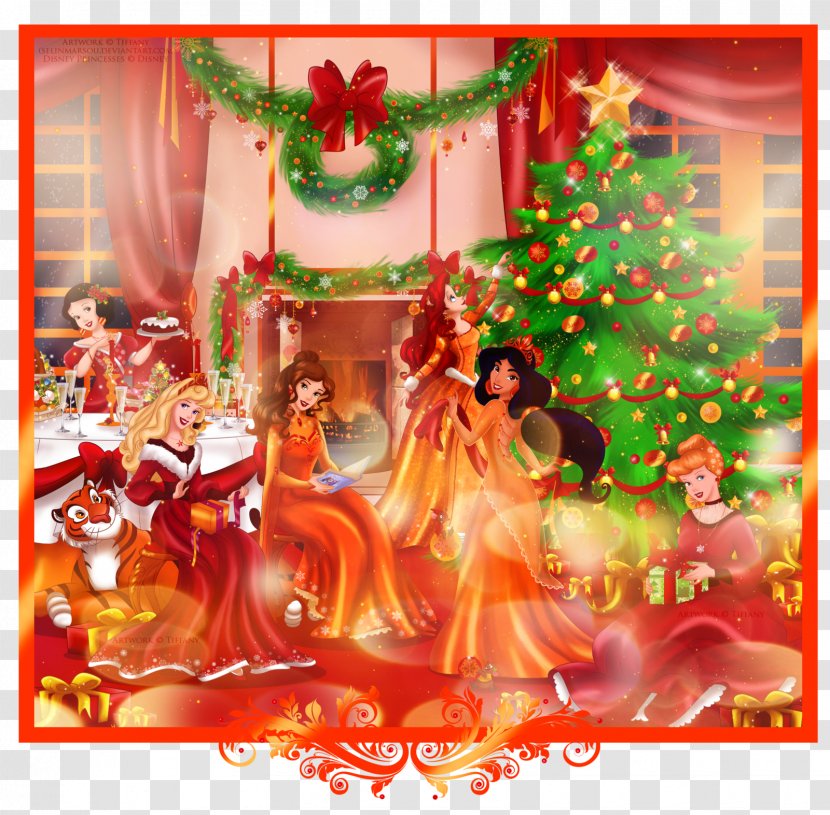 Christmas Decoration Disney Princess The Walt Company Gift - Film - Sleeping Beauty Transparent PNG