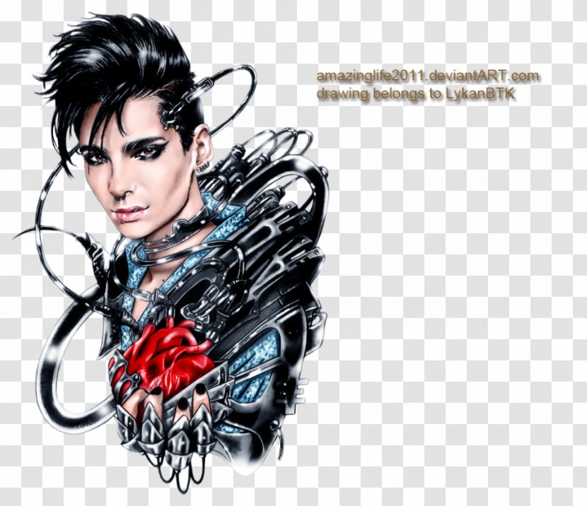 Black Hair Character Fiction - Long - Lykan Transparent PNG