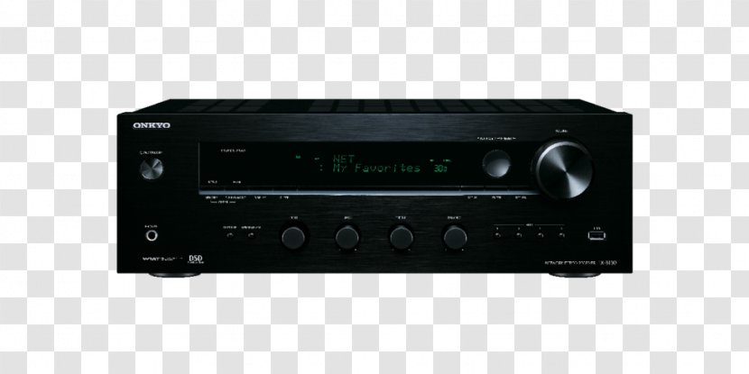 Radio Receiver AV Onkyo Audio Stereophonic Sound - Av Transparent PNG