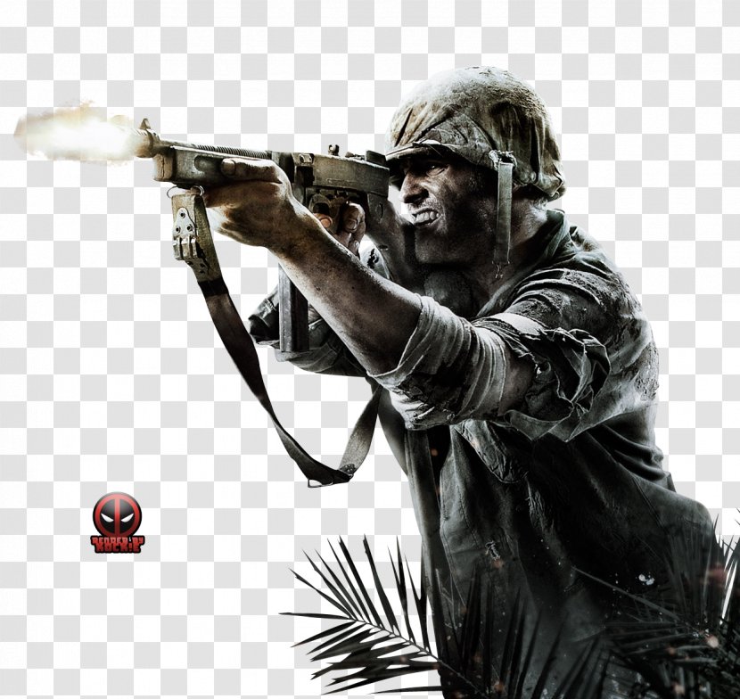 Call Of Duty: World At War Zombies WWII Black Ops II - Duty Roads To Victory - 2 Transparent PNG