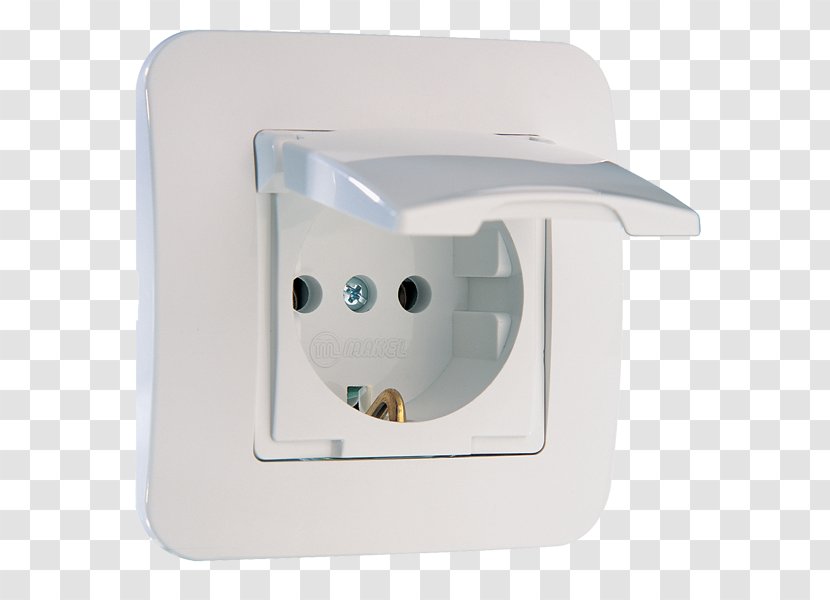 AC Power Plugs And Sockets Розетка Bathroom Light Switch - Volt - фон Transparent PNG