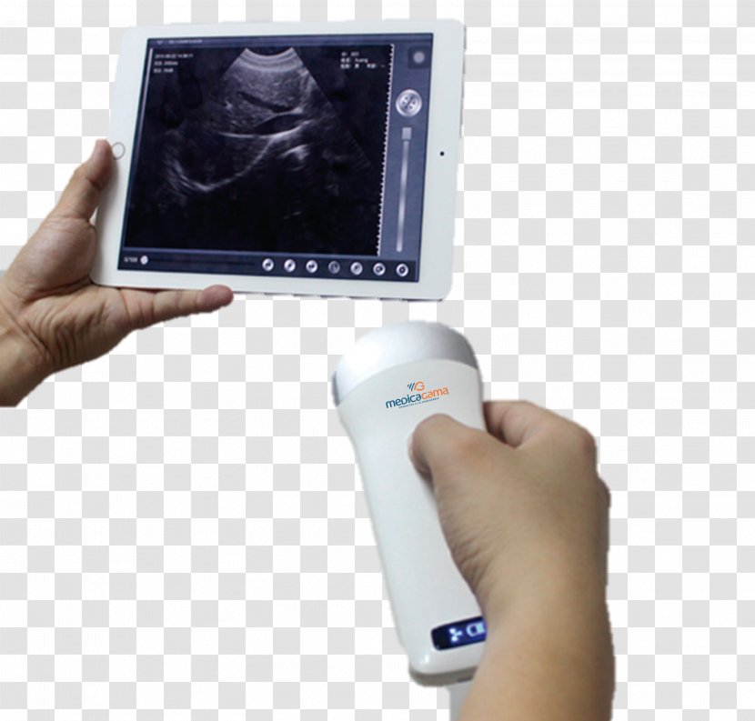 Mobile Phones Ultrasonography Ultrasound Medicine Doppler Echocardiography - Handheld Devices - Health Transparent PNG