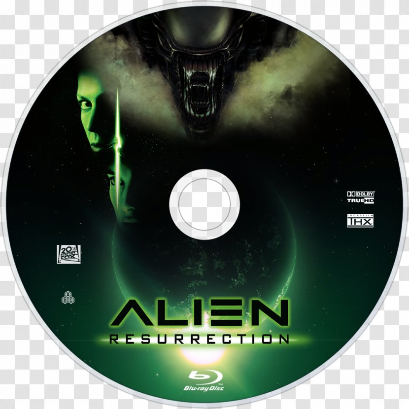 Alien Compact Disc Blu-ray DVD Film - Brand Transparent PNG