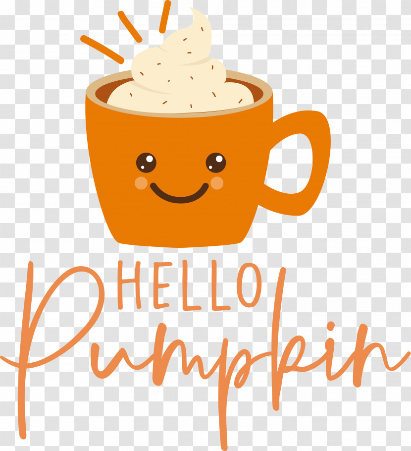 HELLO PUMPKIN Autumn Harvest Transparent PNG