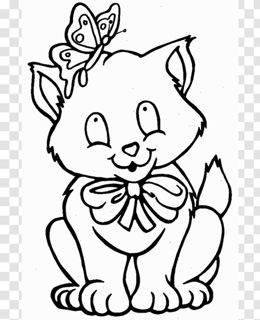Butterfly Coloring Book Puppy Adult Clip Art - Cartoon - Funny Pictures Transparent PNG