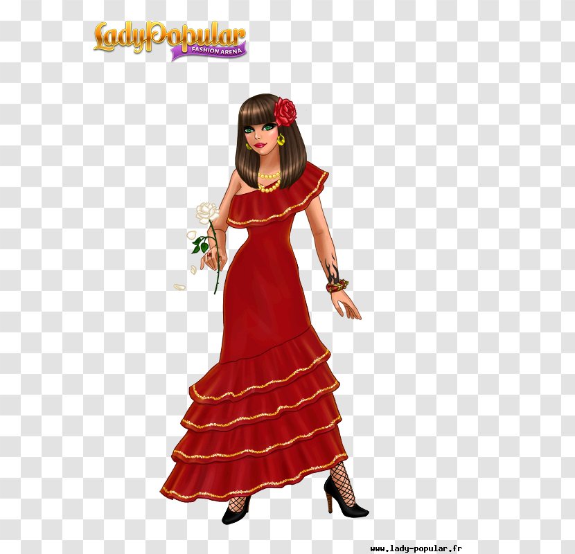 Lady Popular Dress-up Spring Clip Art - Dressup Transparent PNG