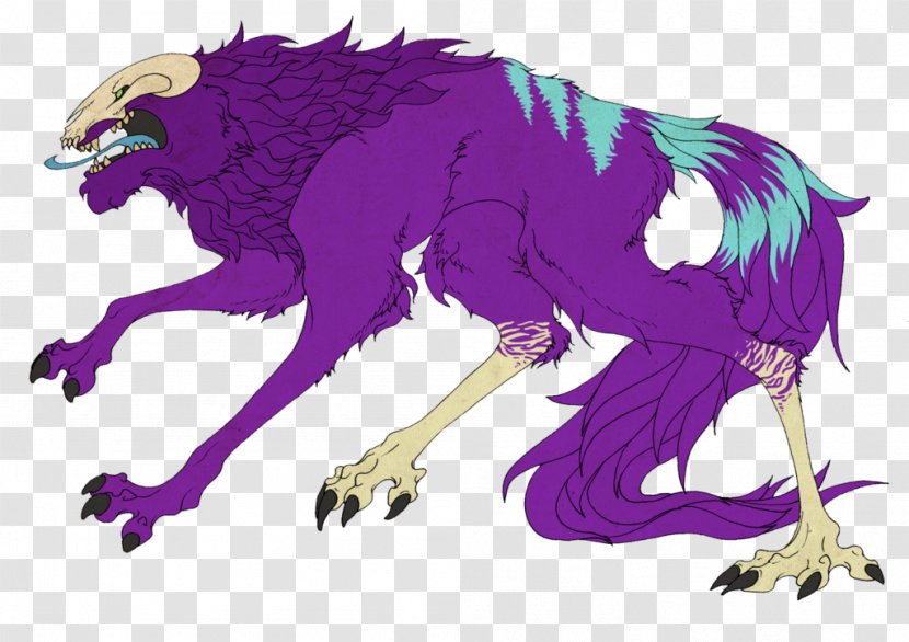 Canidae Werewolf Horse Dog - Cartoon Transparent PNG