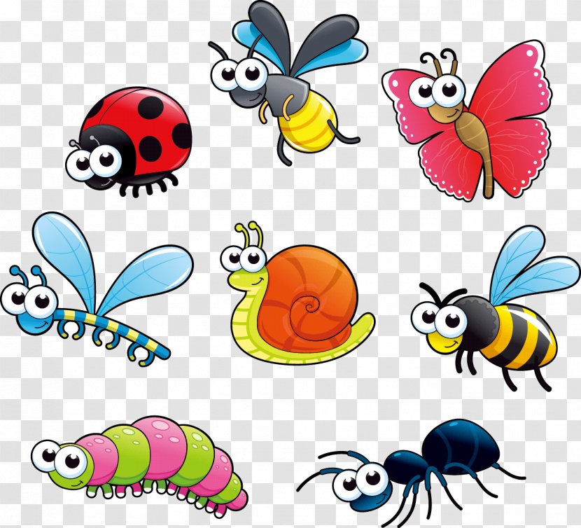 Insect Butterfly Vector Graphics Image Clip Art - Organism - Cartoon Transparent PNG