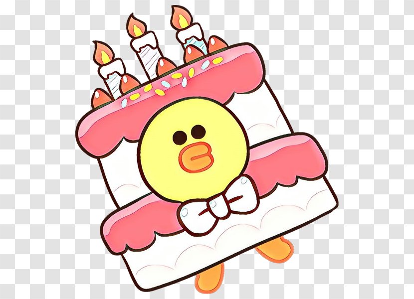 Happy Birthday Cartoon - Smile Pink Transparent PNG