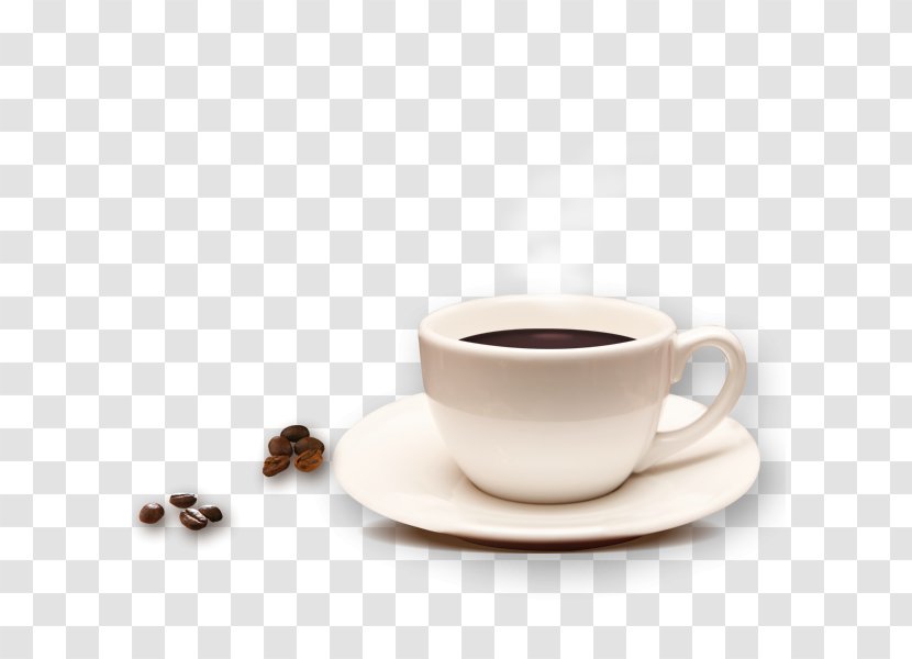 Coffee Cup Cafe Bean - Espresso - Free Of To Pull Material Transparent PNG