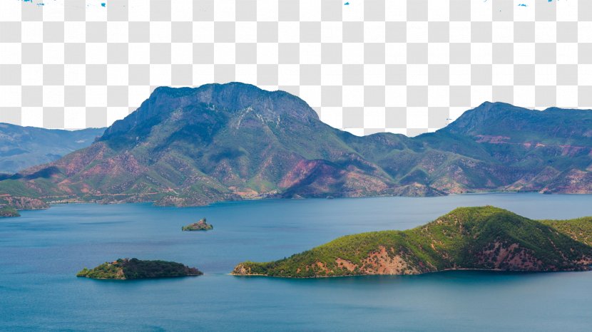 Lugu Lake Fukei Desktop Environment Theme Wallpaper - Highland - Rigby Peninsula Six Transparent PNG