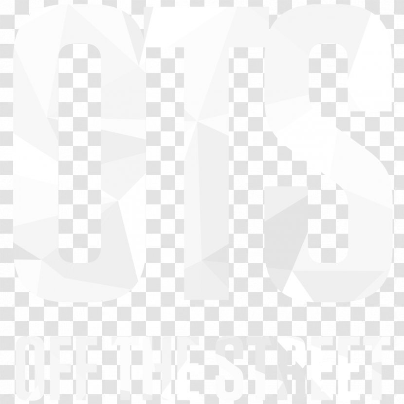 Logo Brand White - Text - Line Transparent PNG