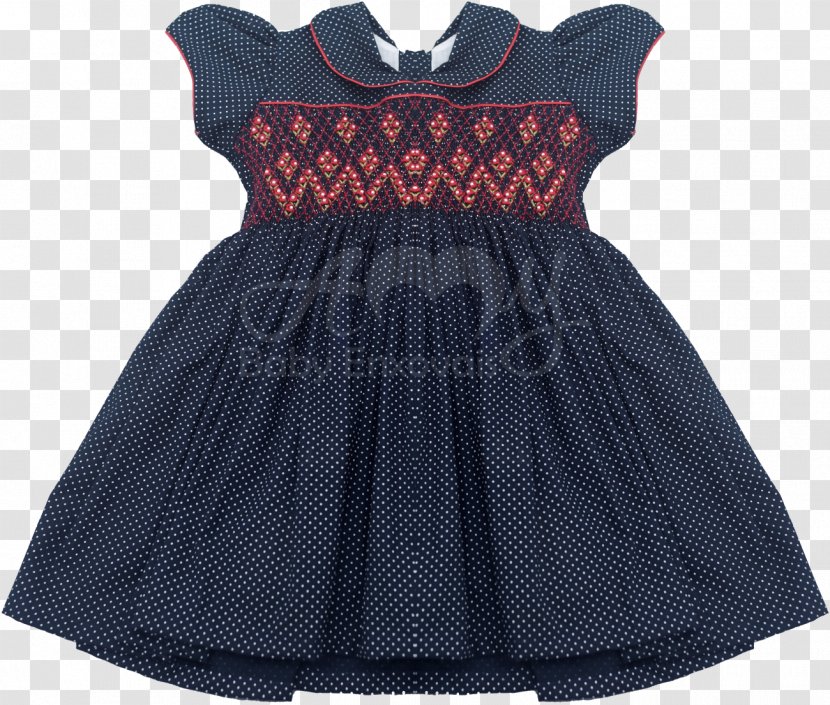 Little Black Dress Clothing Polka Dot Child - Flower Transparent PNG
