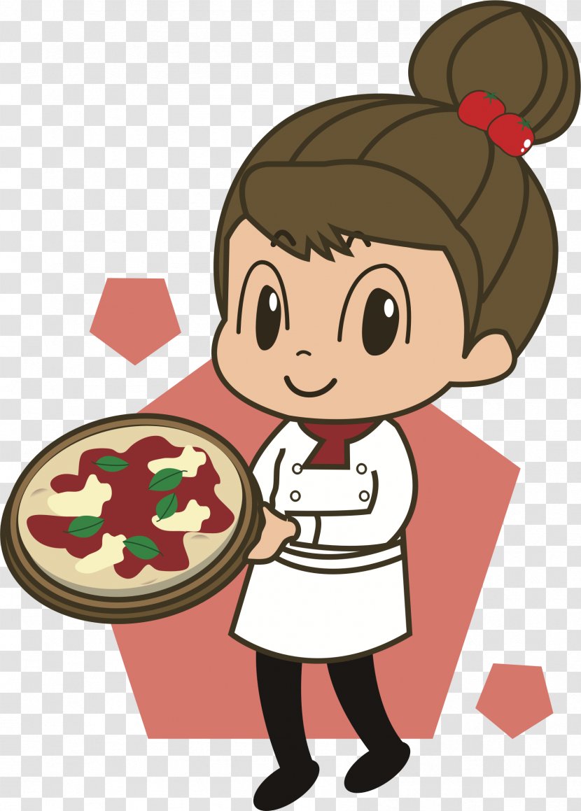 Pizza Delivery Italian Cuisine Pizza-La - Heart - Taekwondo Cartoon Characters Transparent PNG