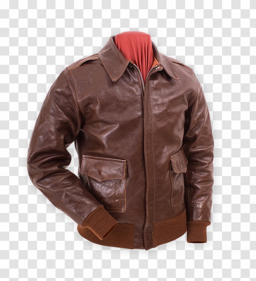 Leather Jacket A-2 Sportswear Flight Transparent PNG