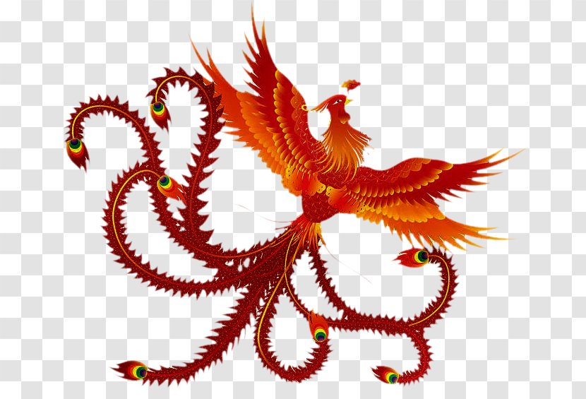 Vermilion Bird Phoenix Fenghuang County Tattoo - Meaning Transparent PNG