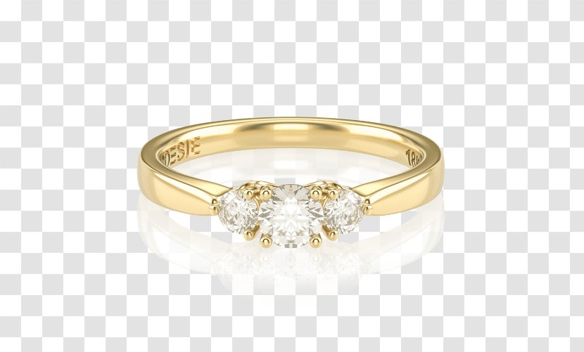 Engagement Ring Jewellery Gold - Diamond Transparent PNG