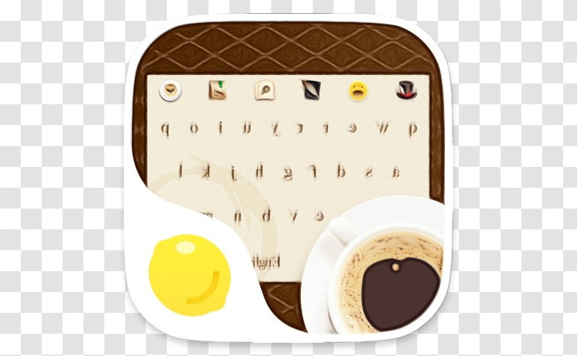 Coffee Cup - Fried Egg Label Transparent PNG