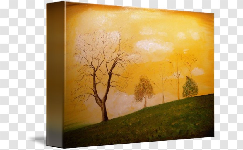 Painting Acrylic Paint Picture Frames Desktop Wallpaper - Tree Transparent PNG
