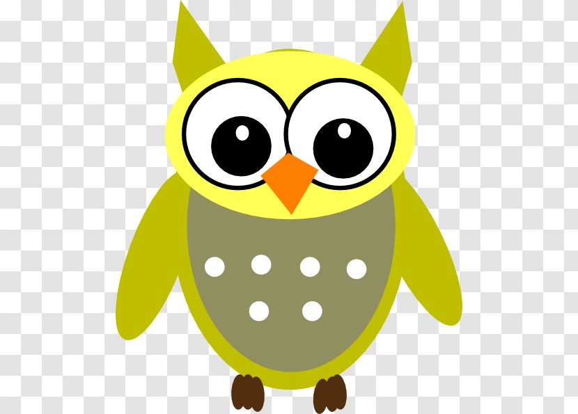Baby Owls Clip Art - Green - Grey Owl Transparent PNG