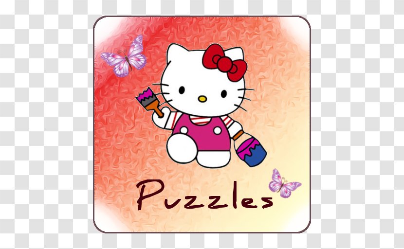 Hello Kitty Birthday Party Invitations Image - Silhouette Transparent PNG