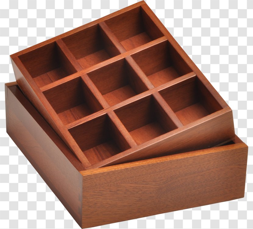 Decorative Box Wood Drawer Professional Organizing - Tea Gift Transparent PNG