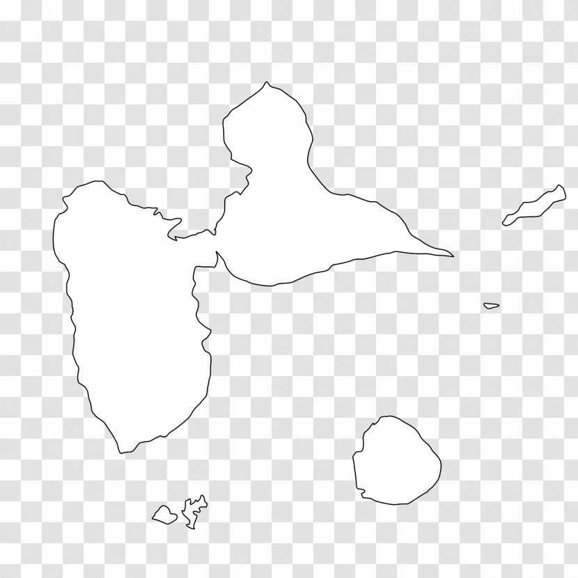 Drawing Line Art Sketch - Heart - Guadeloupe Transparent PNG