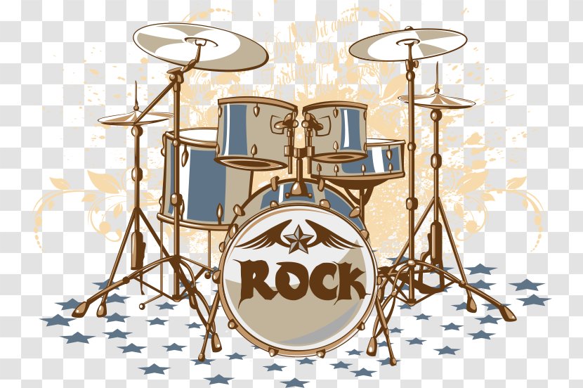 Drums Drummer Illustration - Silhouette Transparent PNG