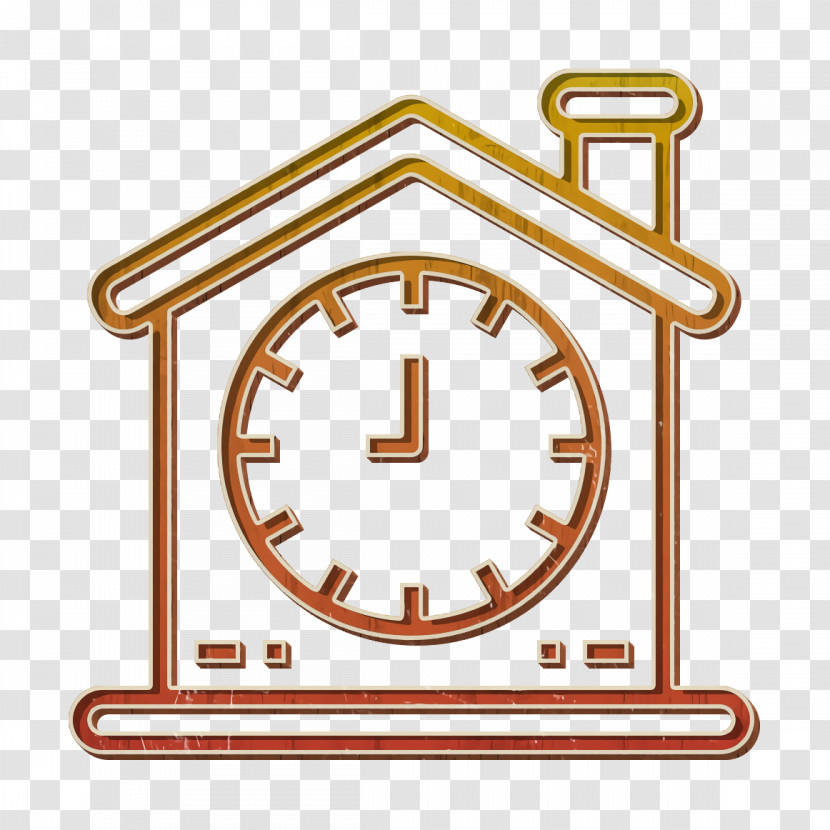 Time And Date Icon Home Icon Clock Icon Transparent PNG