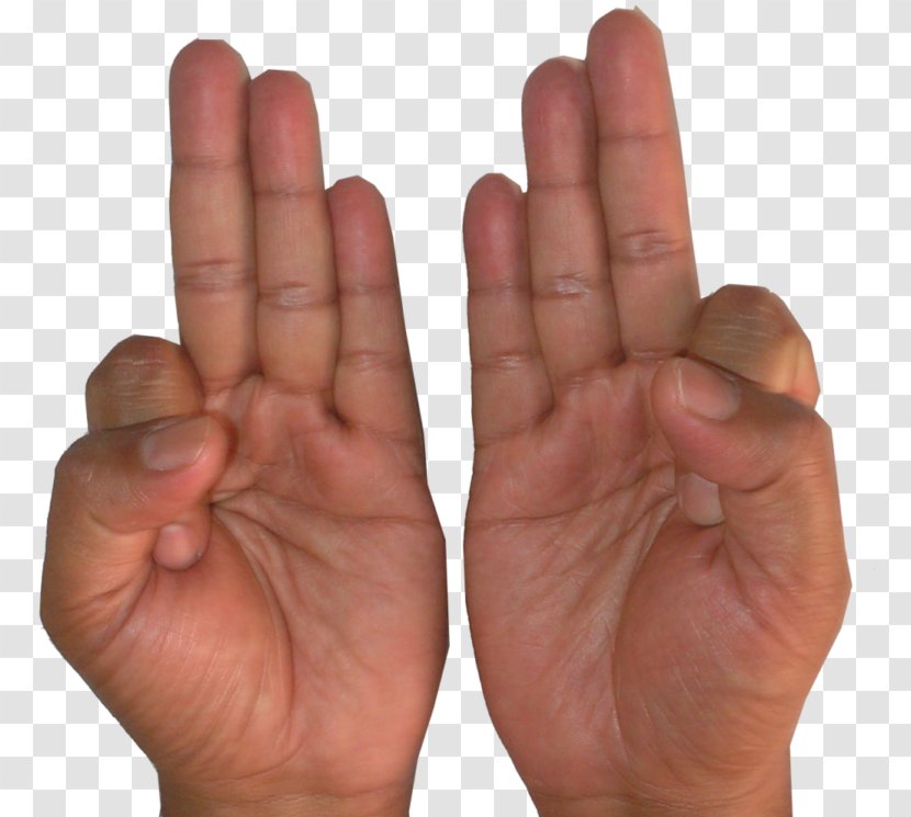 Mudra Anahata Vayu Chakra Buddhi - Finger Transparent PNG