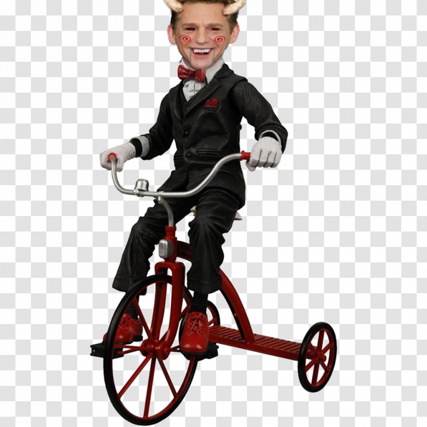 Jigsaw Billy The Puppet Tricycle Action & Toy Figures - Bicycle - Motorcycle Transparent PNG