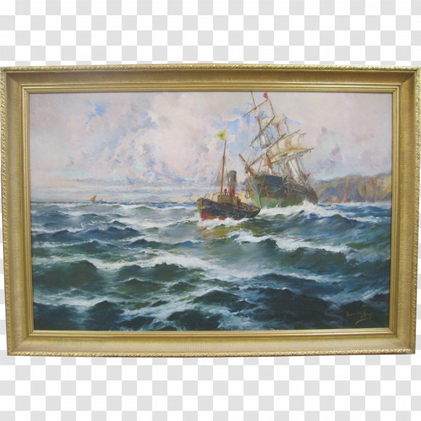 Watercolor Painting Oil Impressionism Artist - Paint - Seascape Transparent PNG