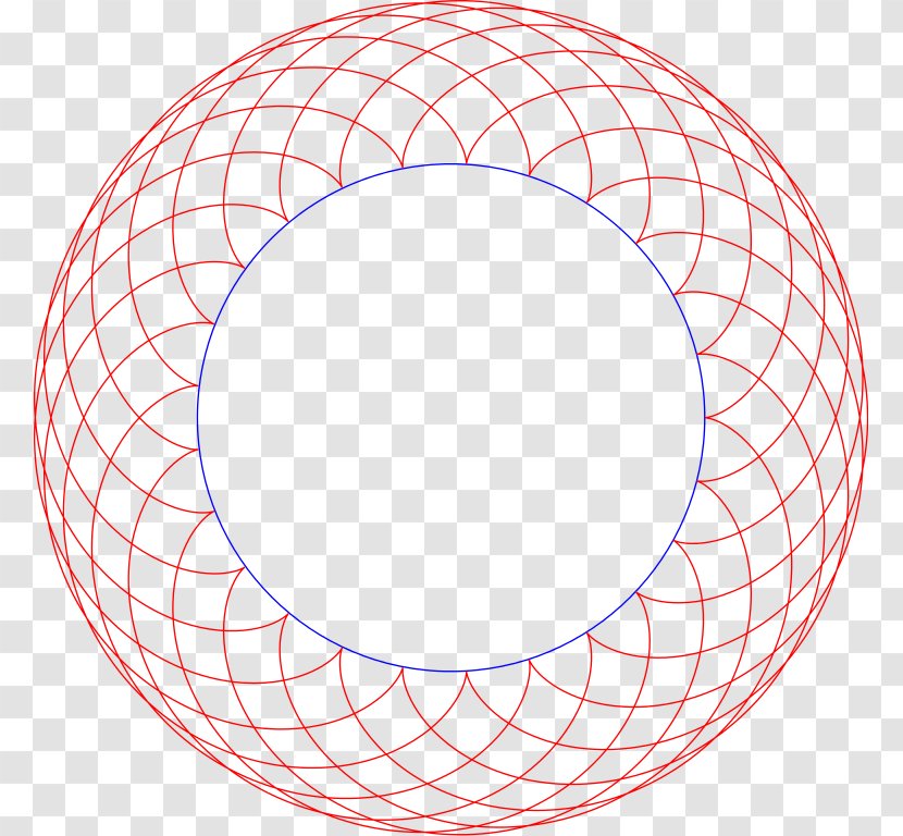 Circle Roulette Spirograph Point Geometry - Shape Transparent PNG