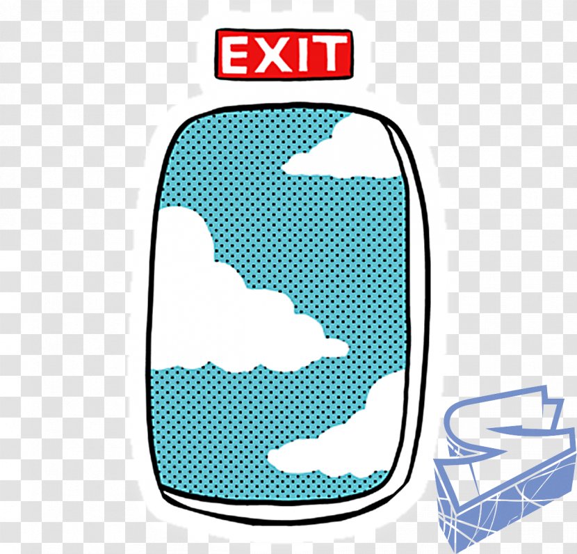 Sticker Humour We Heart It Tumbler - Emergency Exit Transparent PNG