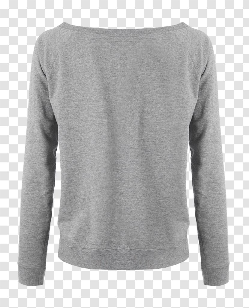 Shoulder Sleeve Grey - Sweatshirt - Sweater Transparent PNG