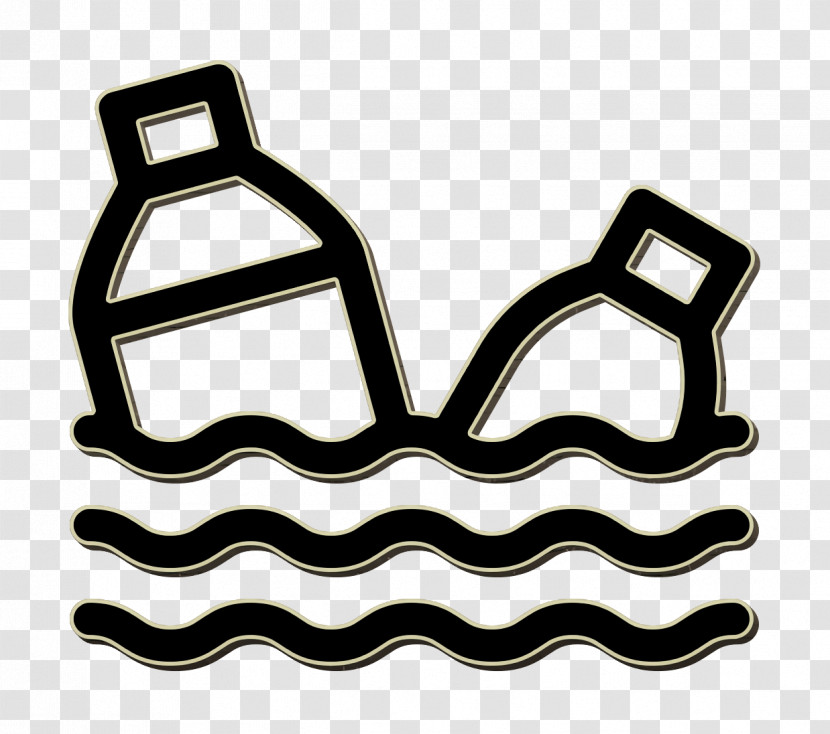 Plastic Bottle Icon Ocean Icon Climate Change Icon Transparent PNG
