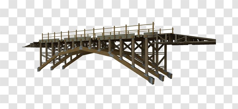 Girder Bridge 3D Computer Graphics - Timber Transparent PNG