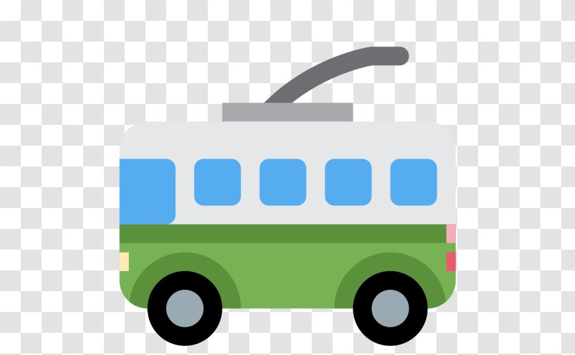 Trolleybus Transport Emoji - Brand Transparent PNG