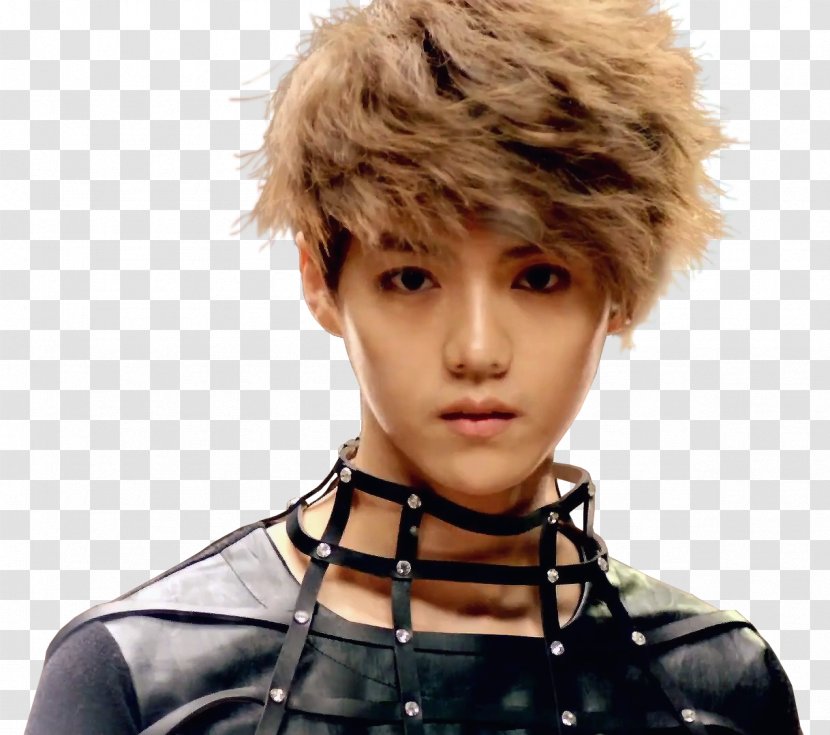 EXO-M HISTORY Wolf Lu Han - Neck - EXO Transparent PNG