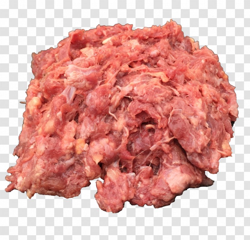 Corned Beef Meatball Mett Raw Meat Ground - Heart Transparent PNG